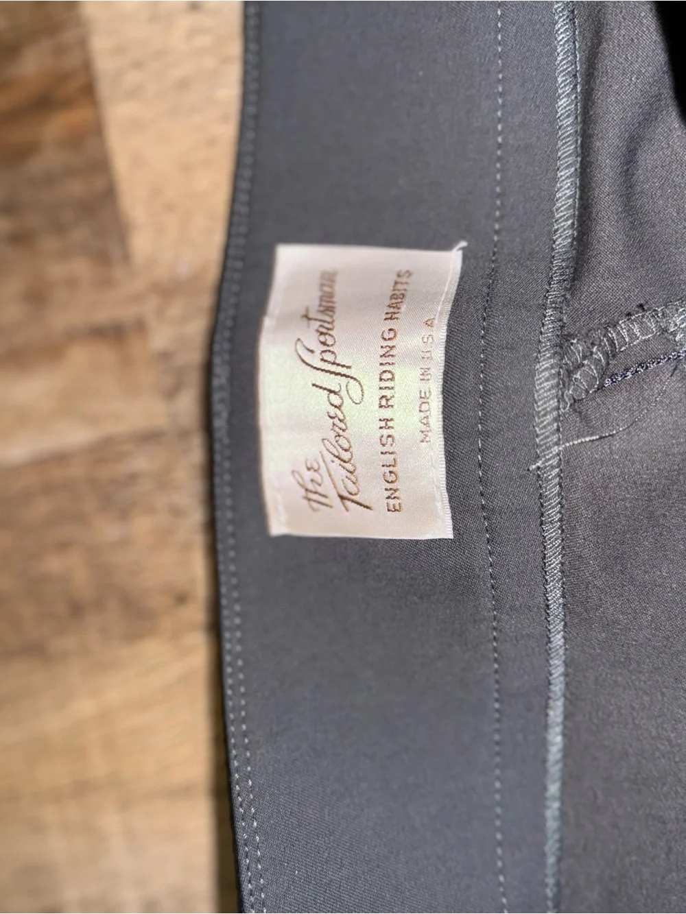 The Tailored Sportsman form fitting